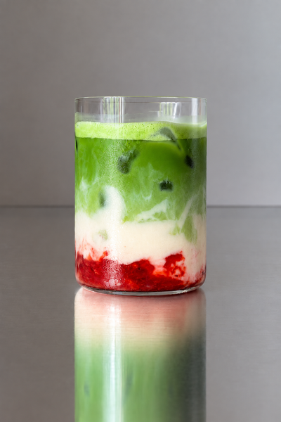 Strawberry Matcha Latte